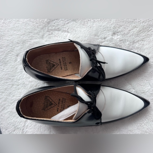Rare vintage John Fluevog Gibson Winkle Picker oxford heels - Picture 2 of 9